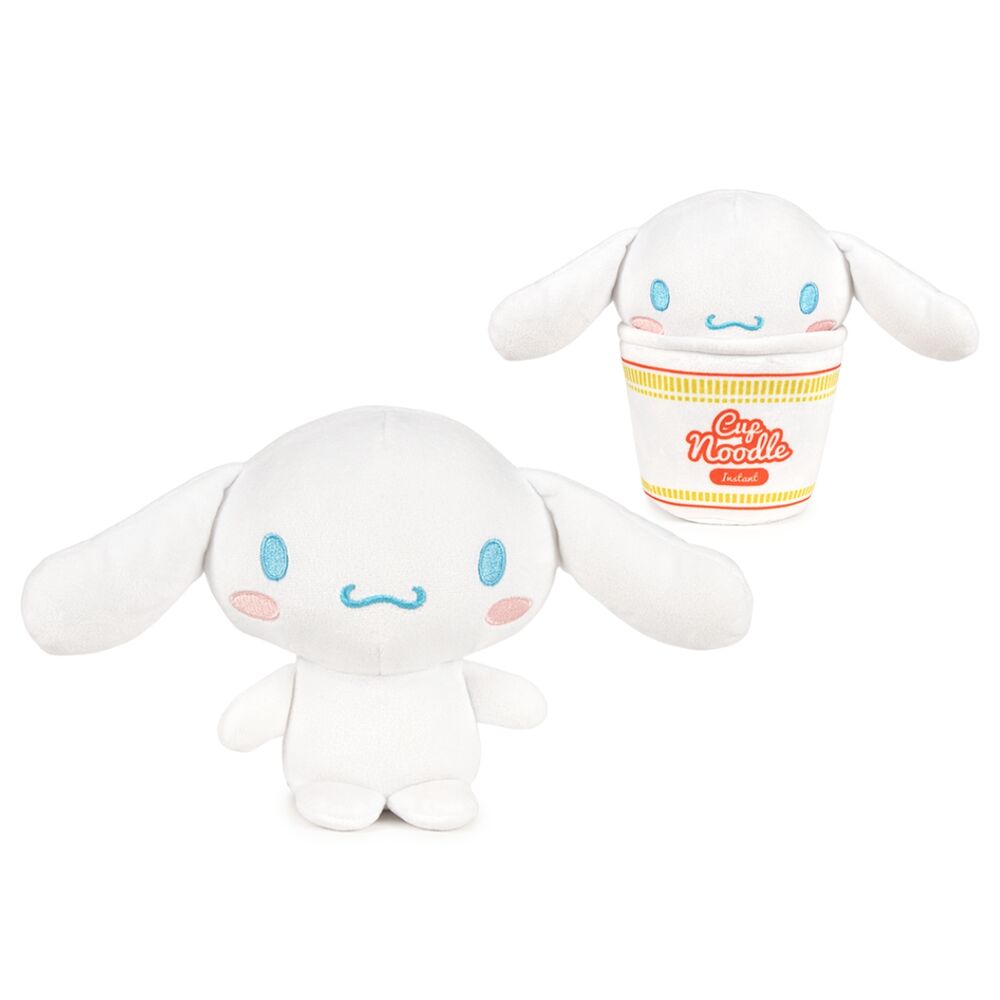 Hello Kitty & Friends Cup Noodles Cinnamoroll peluche